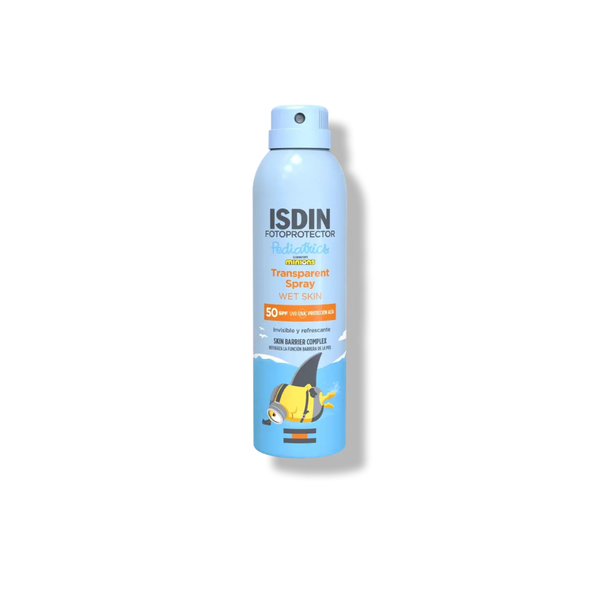 FOTOPROTECTOR ISDIN TRANSPARENT SPRAY WET SKIN PEDIATRIC SPF50 250 ML