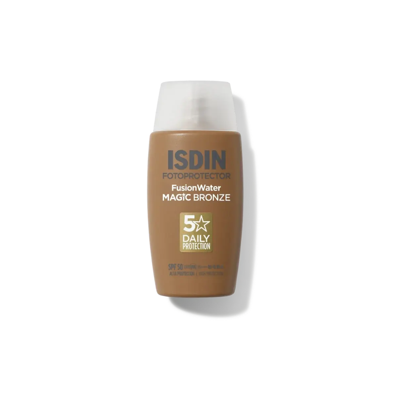 FOTOPROTECTOR ISDIN FUSION WATER MAGIC COLOR BRONZE SPF50 50 ML