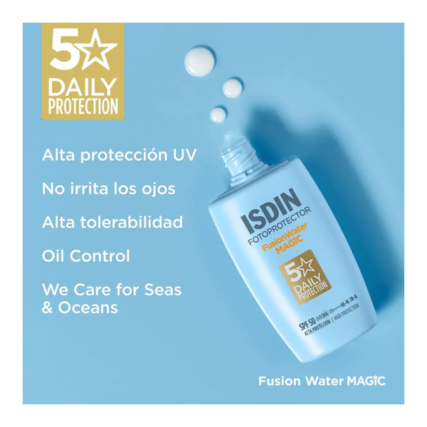 FOTOPROTECTOR ISDIN FUSION WATER MAGIC SPF50 50 ML