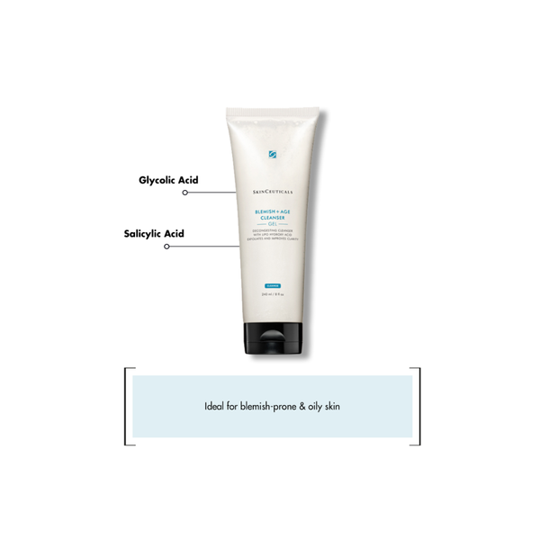 SKINCEUTICALS BLEMISH + AGE CLEANSER GEL  240ML