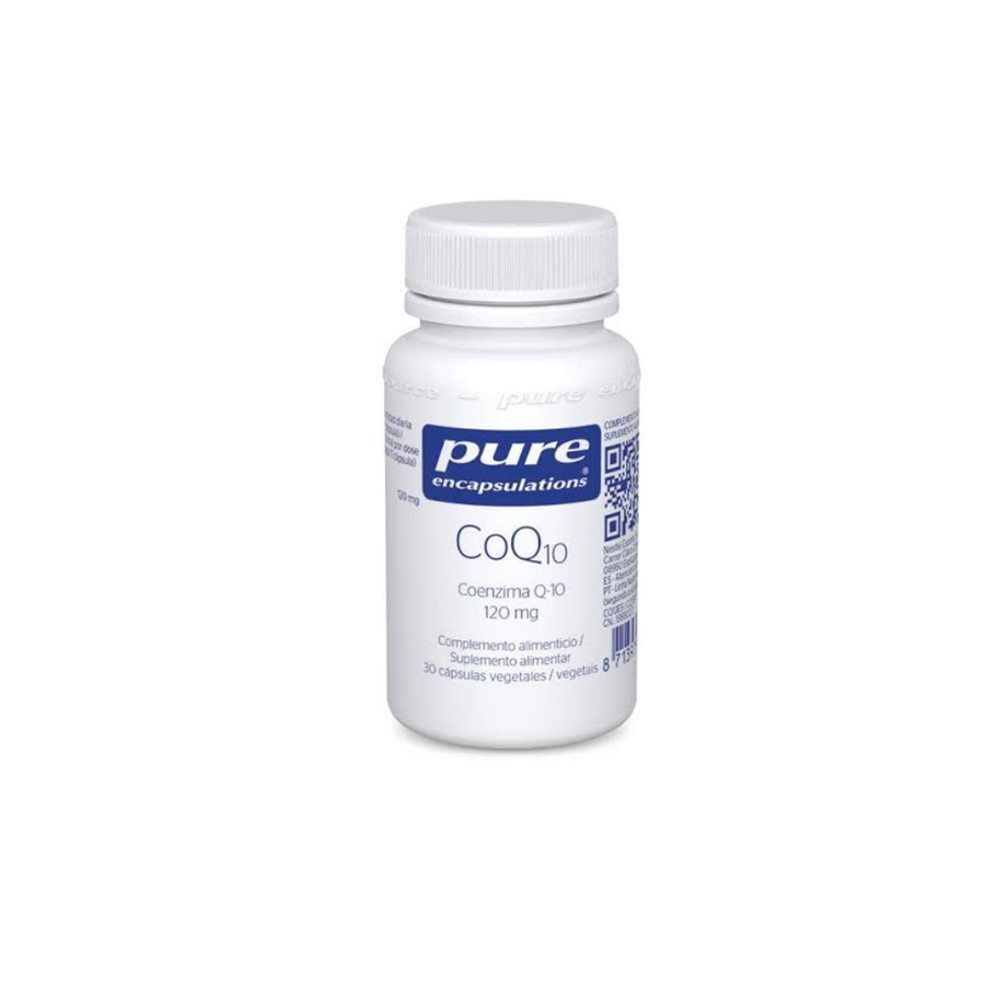 PURE ENCAPSULATIONS COQ10 120MG 30 CAPSULAS